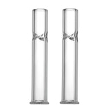 Embout buccal court en verre XL « Aero » (70 mm, lot de 2) – Glass Stem pour Arizer ArGo SRT
