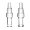 XMax V3 Pro / XLux Roffu Glasröhrchen-Backspacer-Set – 2 mm, 3 mm, 5 mm Distanzstücke, 3er-Pack