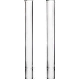 Embout buccal classique long en verre (110 mm, lot de 2) – Glass Stem pour Arizer ArGo SRT