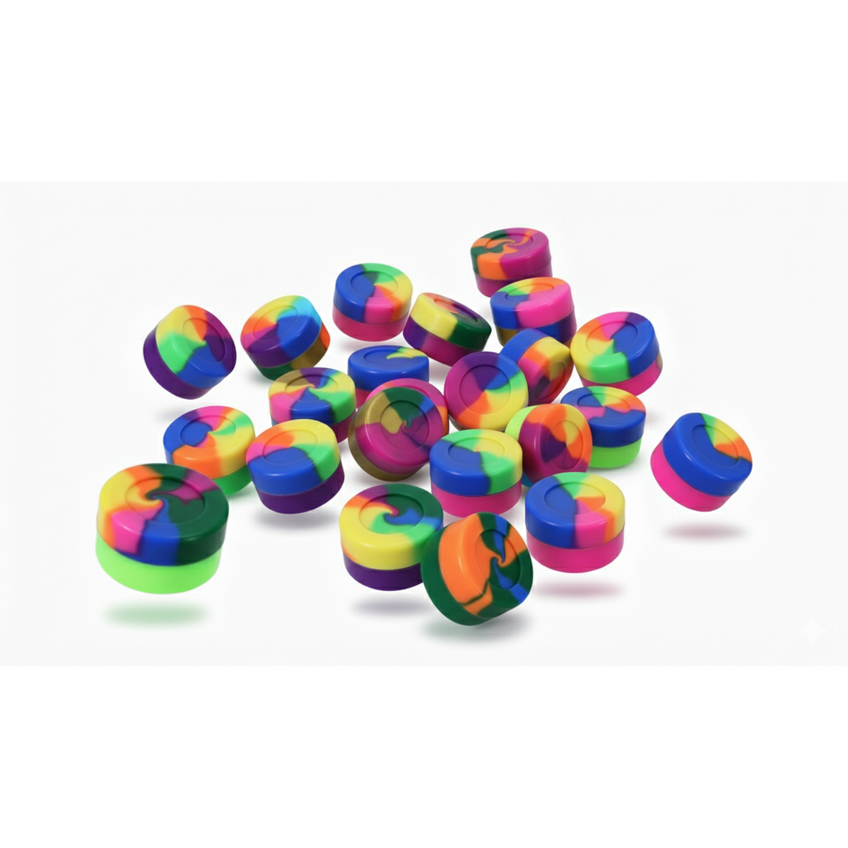 Apex Pods : mini contenants Étui de transport - Mini pots en silicone pour herbes sèches - Rangement de voyage résistant à l'écrasement
