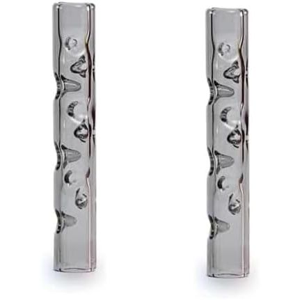Embout buccal en verre à picots refroidissant pour POTV Lobo, ONE, XMAX V3 Pro, Lot de 2