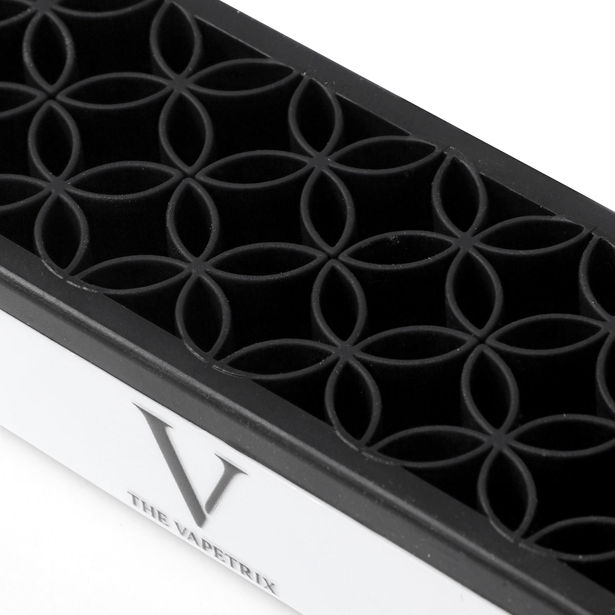 Organisateur de bureau pour embouts buccaux en verre, tubes et Accessoires pour vaporisateurs d’herbes sèches, intérieur en silicone flexible