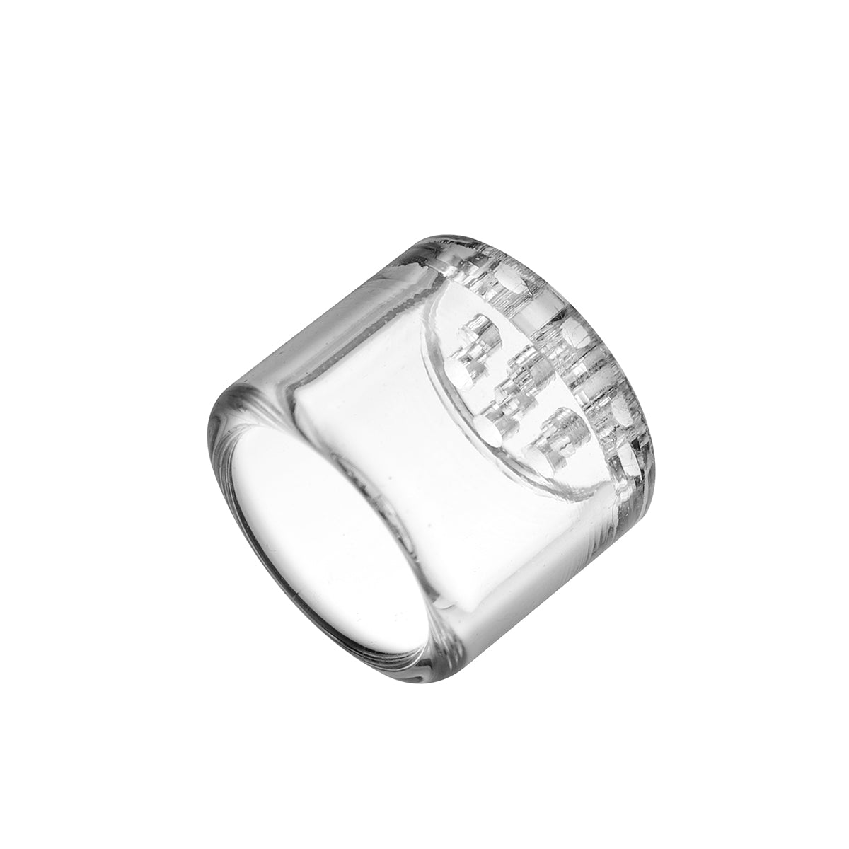 Capsules de dosage en verre pour le POTV LOBO & ONE - Scoop'n'Go - Sans dégâts, changement facile et nettoyage simple (sans couvercle)