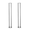 Embout buccal en verre droit long – Glass Stem pour XMAX V3 Pro et XMAX V4 Pro, 110 mm (lot de 2)