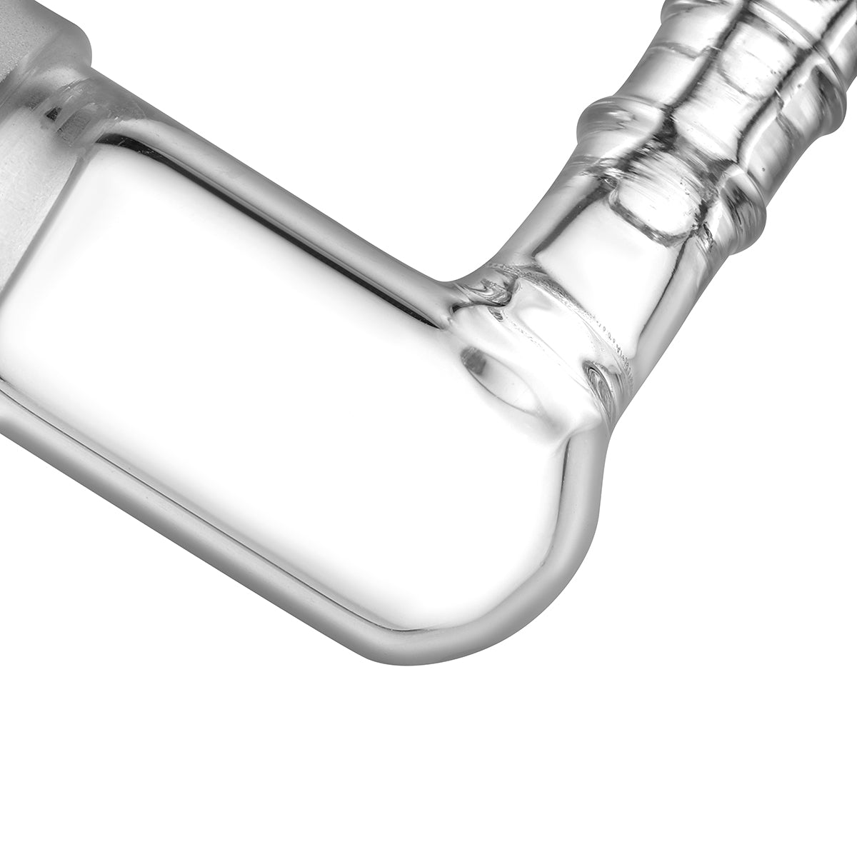Adaptateur secteur coudé en verre pour microdosage avec Grille intégrée encastrée pour Arizer XQ2 et Extreme Q, Lot de 2