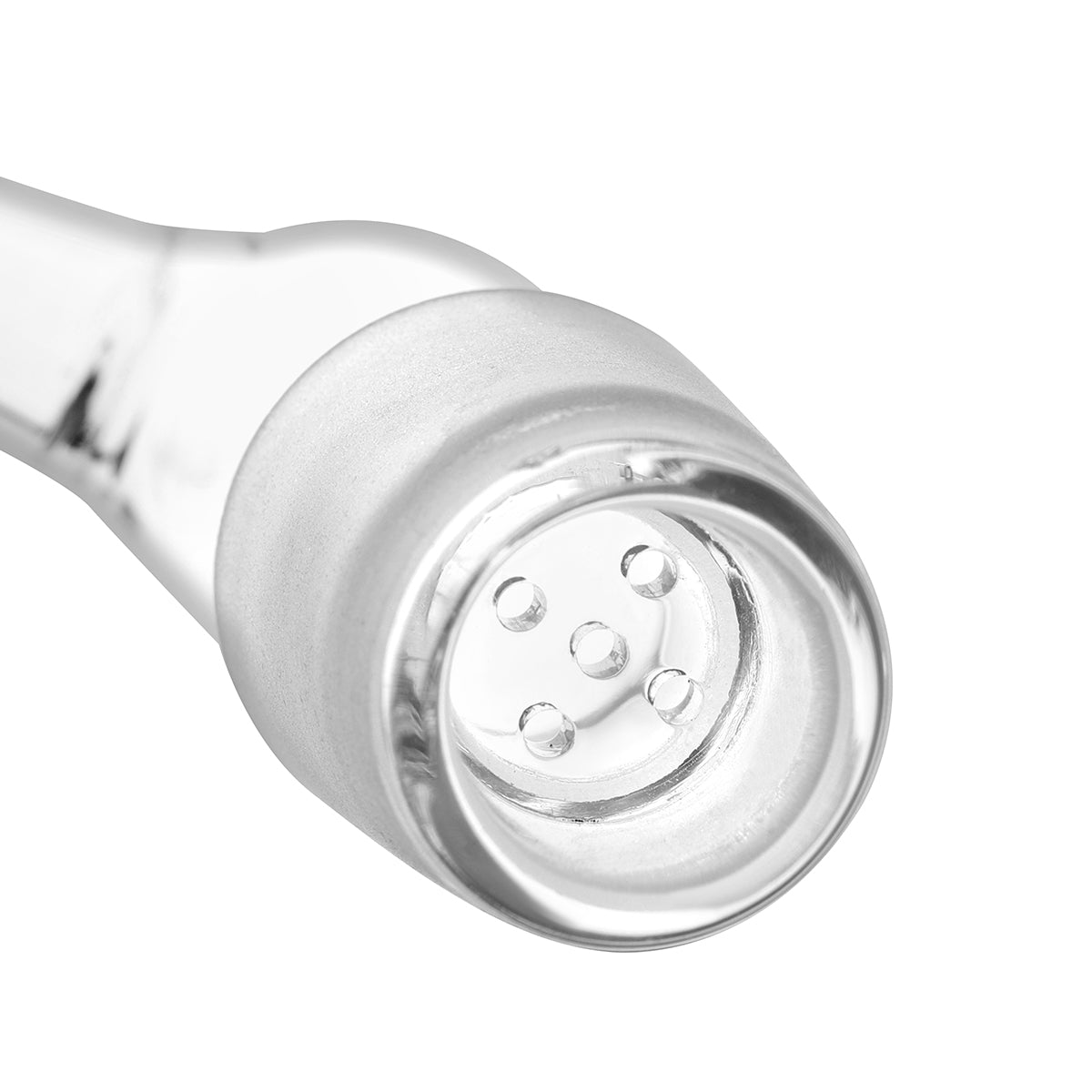 Adaptateur secteur coudé en verre pour microdosage avec Grille intégrée encastrée pour Arizer XQ2 et Extreme Q, Lot de 2