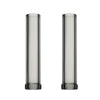 Embout buccal en verre noir ombré court – Glass Stem pour XMAX V3 Pro et XMAX V4 Pro, 60mm (lot de 2)