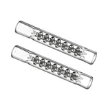 Embout ultra-refroidissant en métal avec billes fines en acier inoxydable – Cooling Stem pour embouts Dynavap (lot de 2)